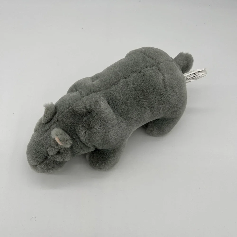 Vintage K & M International 1992‎ Hippopotamus Plush~10
